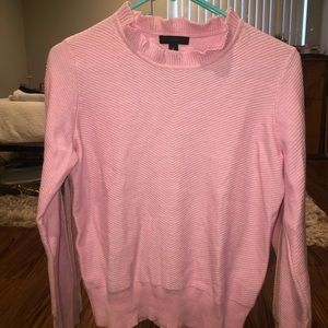 Cutest pink jcrew sweater!
